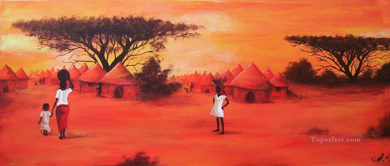 Afriqueine Tribus Peintures à l'huile